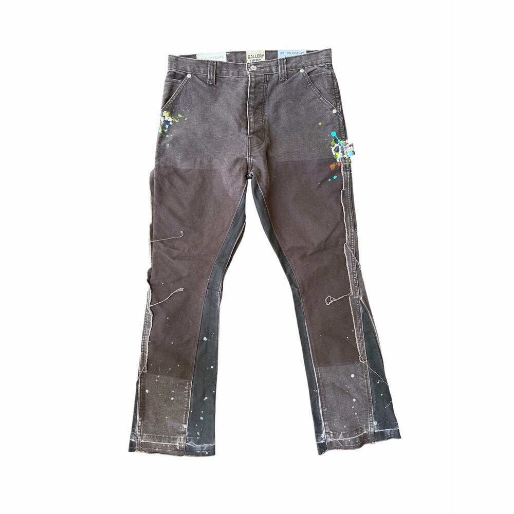Size 32 - Gallery Dept. Brown Carpenter Flare Pants